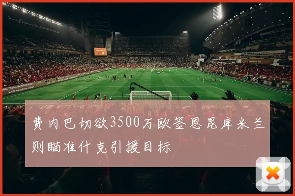 费内巴切欲3500万欧签恩昆库米兰则瞄准什克引援目标